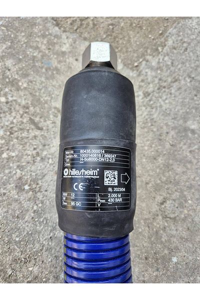 Hillesheim H-So6000-Dn12-2.0 High Pressure Hose 430 Bar