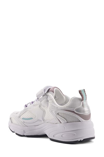 Lotto Norwell G Ps 4fx Girl's Running Shoes White-silver