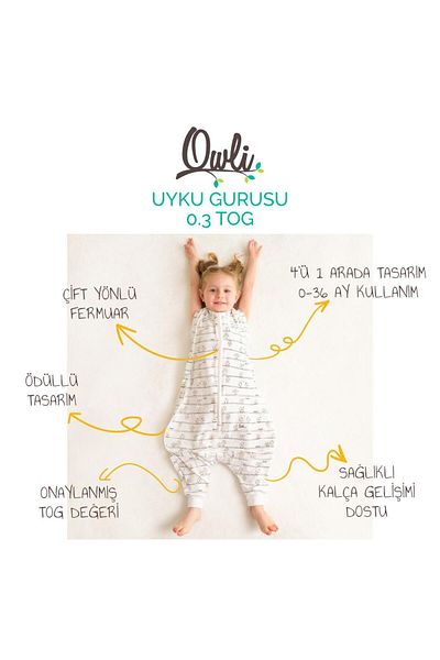 Owli Sleep Gorous 0.3 Tog Early Birds