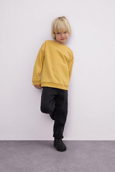 DeFacto Baby Boy Elastic Waist Basic Plain Jean Trousers D2520A524Au