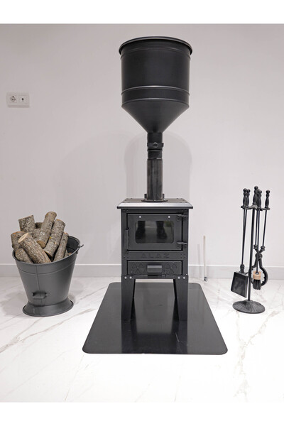 VAV Mühendislik Odun + Pelet Sobası Estetik Dayanıklı Ekonomik