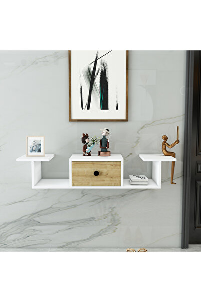 Genel Markalar BELEZA ÇEKMECELİ 2 RAFLI DUVAR DRESUARI