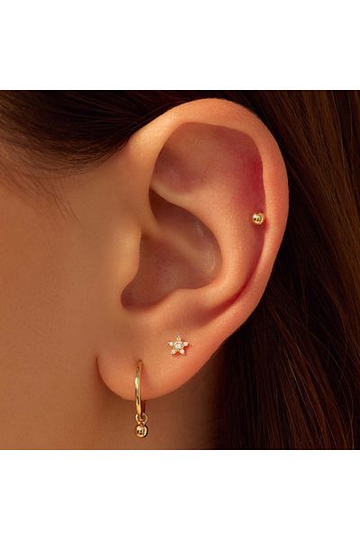 Beloro Jewels Navigli Isidora Piercing aus 9 Karat Gold BO370002