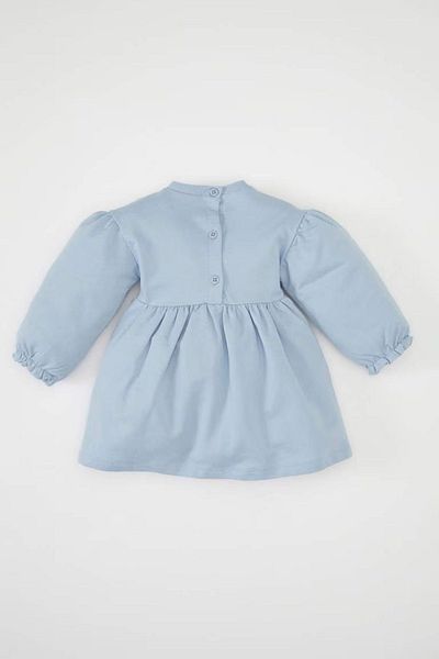 DeFacto Rochie hanorac cu mânecă lungă cu imprimeu floral pentru fetiță A6507a524au