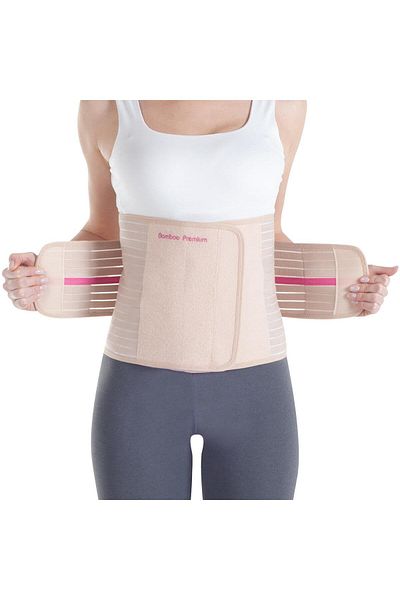 Owli Bamboo Premium - Postpartum Corset - Skin Color