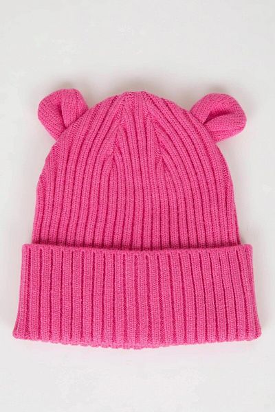 DeFacto Knitted Beanie with Ears for Baby Girl - C8165A524Wn