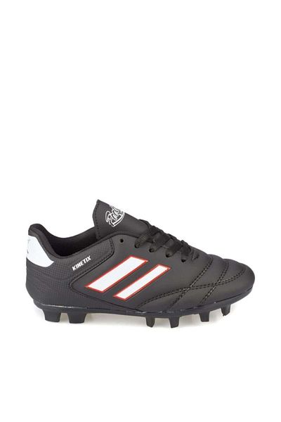 Kinetix ADOLF AG BĂIEȚI CRAMPON PANTOF DE FOTBAL NEGRU-ALB