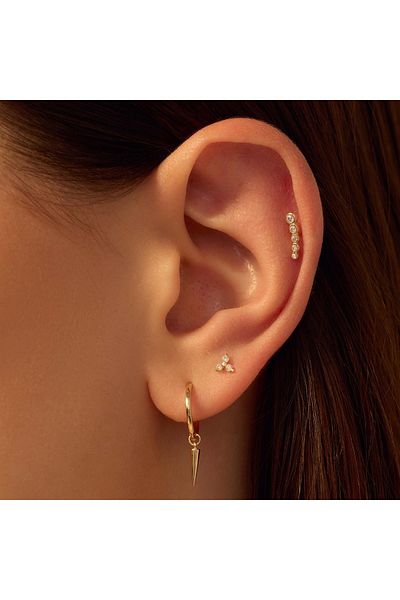 Beloro Jewels Navigli Isidora Piercing aus 9 Karat Gold BO370004