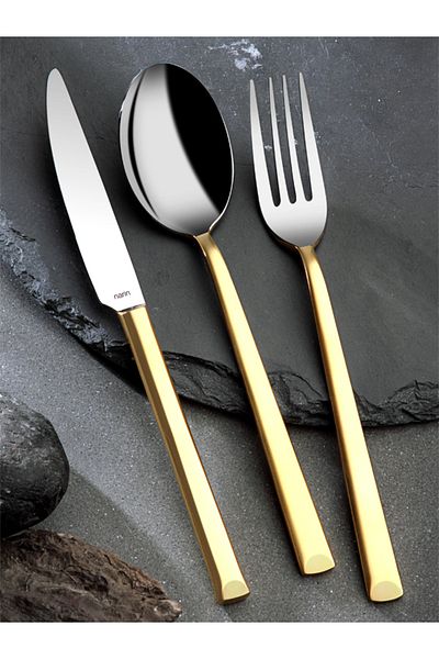 Narin Antares Sweet Blade - Matte Gold - 12 Pieces