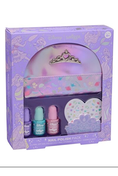 SMIGGLE Disney Prenses Tırnak Sanatı Hediye Paketi