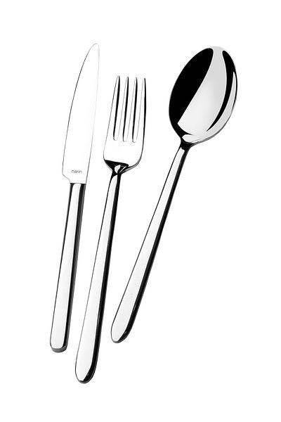 Narin Plaides Series - Plain - 89 Piece Cutlery Set