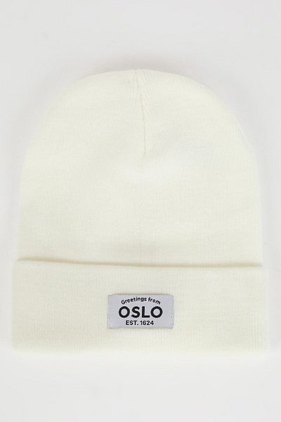 DeFacto Women's City Themed Woven Label Beanie A5655ax24wn
