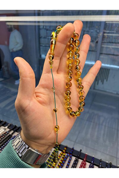 KAPALIÇARŞITESBİHCİSİ DAMLA KEHRİBAR TOPRAK FOSİLLİ EL YAPIMI KOLEKSİYONLUK