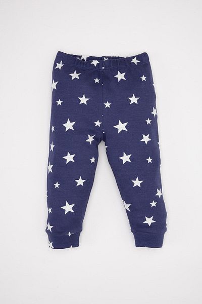DeFacto Baby Boy Star gemustert Langarm gekämmt Pyjama Set D6809A5NS