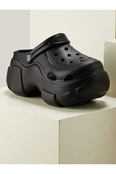 Sneak-a-Peek By Styli Cut-Out Detail Platform Hollow Clogs