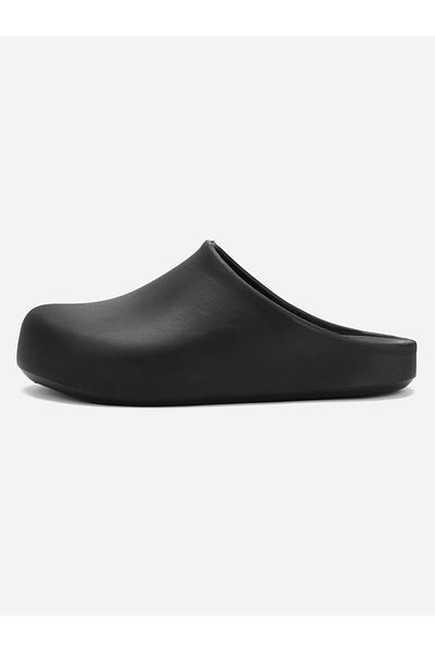 Sneak-a-Peek By Styli Solid Slip On Comfort Clogs