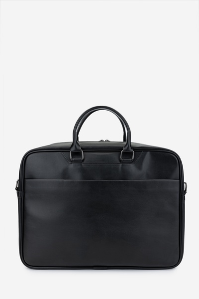 Valmenti Мъжка веганска черна чанта за документи