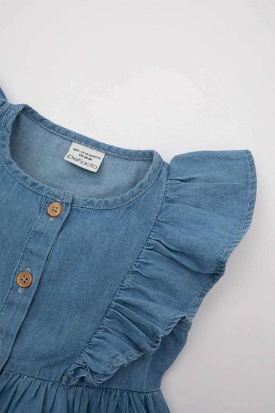 DeFacto Ärmelloses Jeanskleid für Babymädchen - D4614A524SM