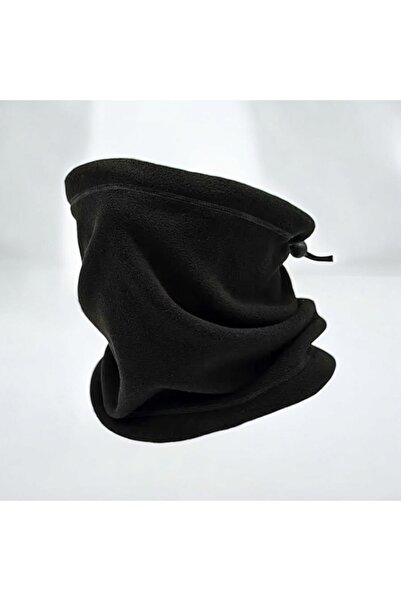 KANİNCHEN طوق رقبة من الصوف الأسود للجنسين لون شتوي