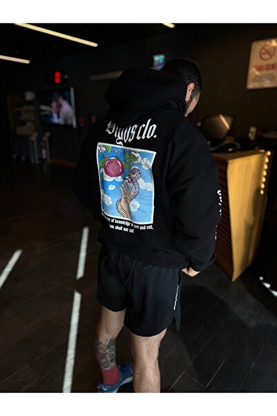 Baskılı Oversize Sweatshirt
