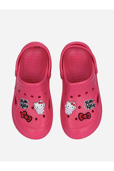 URBAN HAUL Hello Kitty Applique Detail Clogs with Backstrap