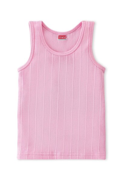 Babyhug Sleeveless Pull Over Thermal Vest - Pink