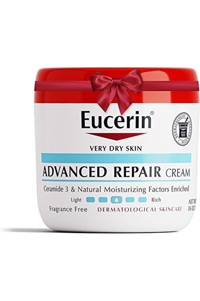 Eucerin كريم إصلاح الجسم المتقدم، كريم الجسم الخالي من العطور للبشرة الجافة، ...
