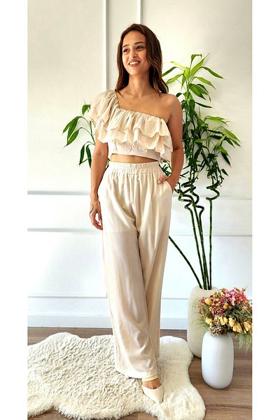 My Boutique Μπλούζα με έναν ώμο