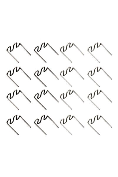Schulzz 100 Adet 0.8mm Tampon Plastik Parça Tamir İçin Zımba Teli