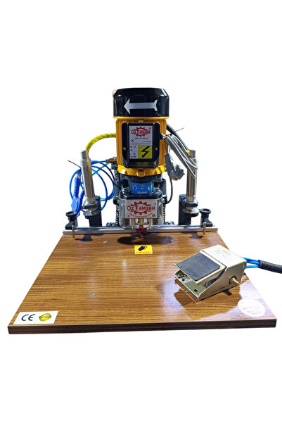 Öztemsan Pnömatik tas menteşe yeri açma makinesi (ÖZEL ÜRETİM)