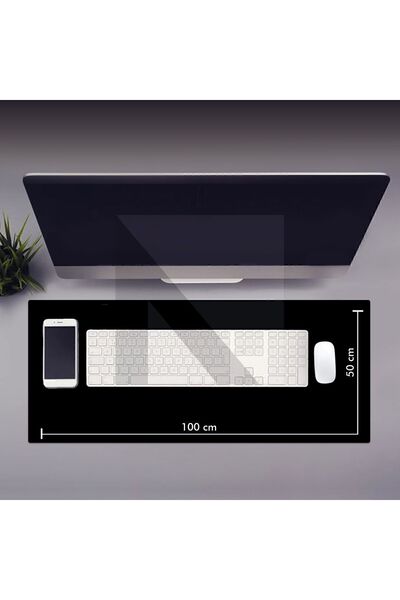 Active Team MP05 - 100x50 3xlarge Siyah Gaming Mousepad | Kaymaz Taban, Oyuncu Gamepad,ev,ofis,oyun Masa Matı