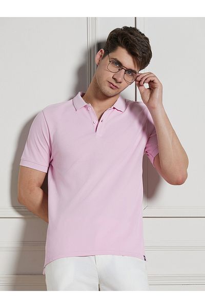Dennis Lingo By Styli Solid Regular Fit Casual Polo