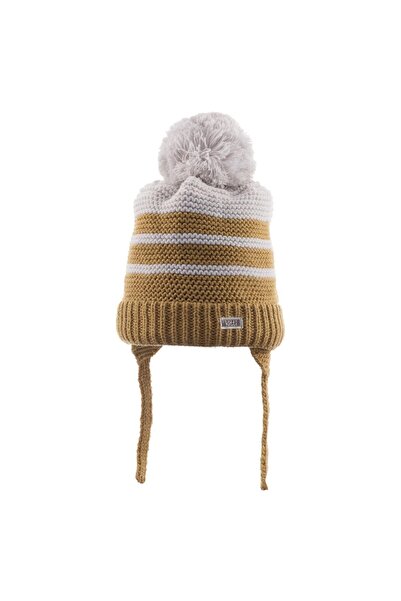 Skygo Men's Eared Beret Kitti Bebe - 0-18 Months Camel K23110-04