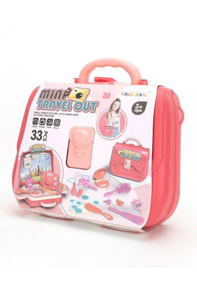 Fab N Funky Mini Travel Out Tote Bag Playset for Kids 3+, 78x47x90cm, Enhances Motor Skills & Coordination