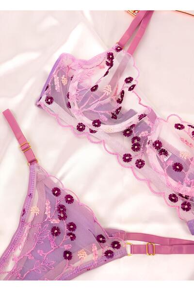 DoDe Flora Бюстгальтер з бантиками - Love Secret 1028