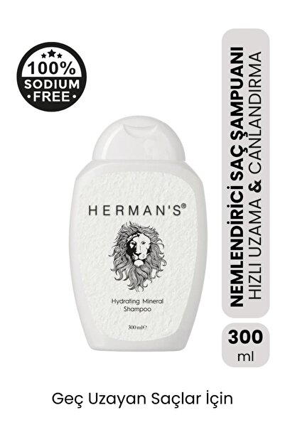 HERMAN'S شامبو معدني مرطب 300 مل
