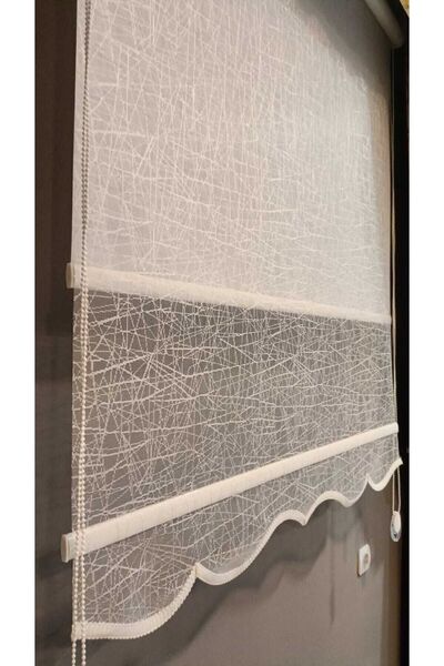 STORPEN Çift Mekanizmalı Tül Stor Perde ( İkili Stor Perde )