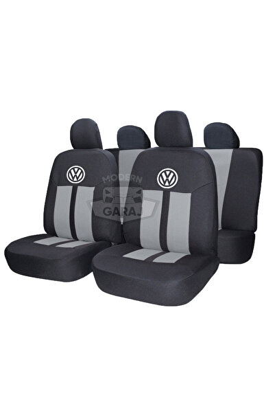 Modern Garaj Volkswagen Polo, Bora ,golf (1,2,3,4,5) Uyumlu Logolu Oto Koltuk...
