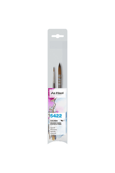 Da Vinci Colineo 2'li Suluboya Fırça Seti Seri 5422