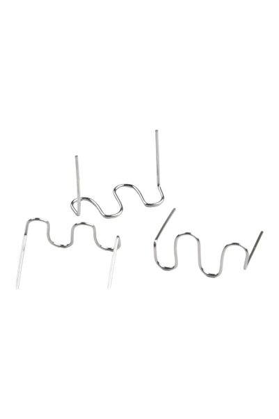 Schulzz 100 Adet 0.8mm Tampon Plastik Parça Tamir İçin Zımba Teli