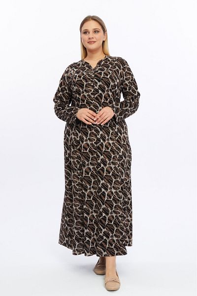 Nehir tekstil Χειμερινό μητρικό φόρεμα Plus Size