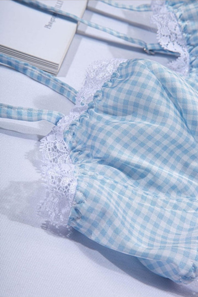 Rubuvi Sienna Model Γυναικείο Σετ Σουτιέν Εσώρουχα με Δαντέλα χωρίς Στήριγμα Σετ Εσώρουχα