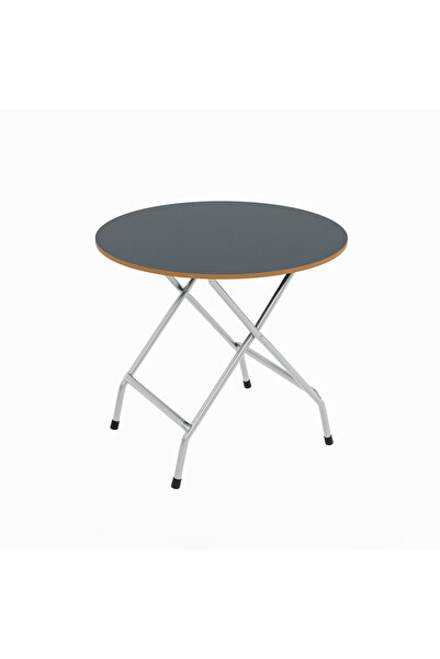 Güzelkan Mutfak Masa Yemek Katlanır Bahçe Masası Yuvarlak