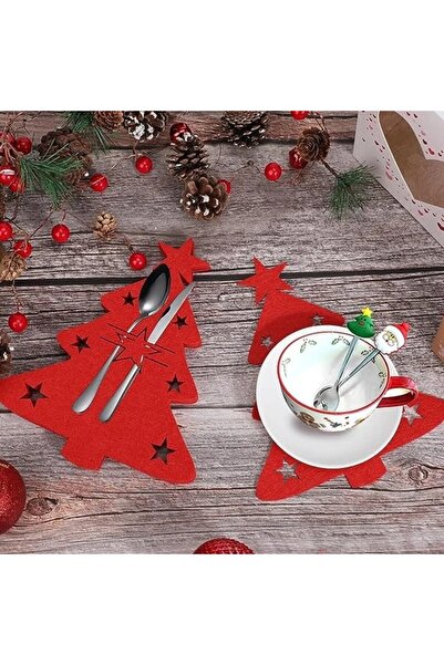 Denseden 6 Κόκκινα Διακοσμητικά Κουτάλια Προσαρμοσμένα για Χριστουγεννιάτικα ...