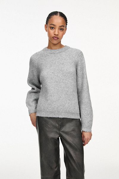 Pull & Bear Soft purl knit jumper