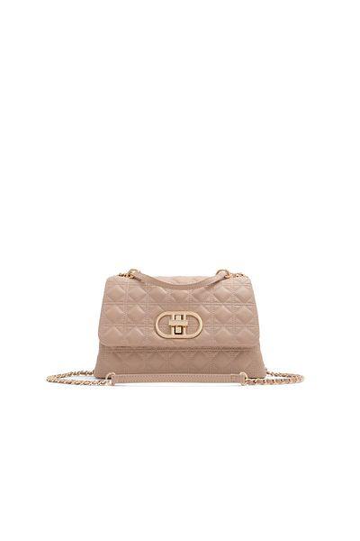 Call it Spring Women's Beige Handbag With Single Compartment