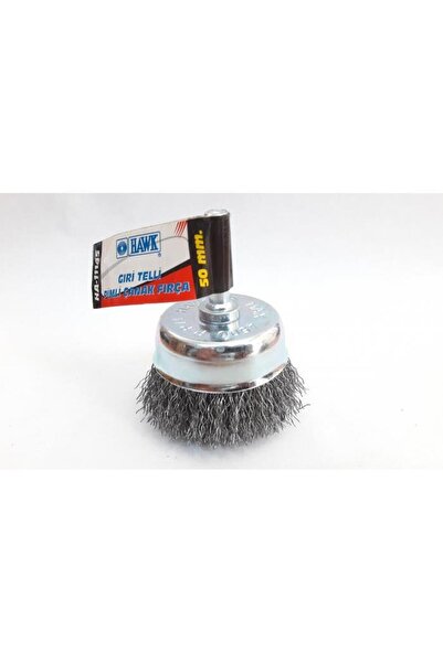 Mestore Hawk Ha11145 Gray Wire Cup Brush with Pins 50 mm - 8695348111451