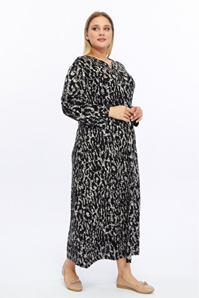 Nehir tekstil Χειμερινό μητρικό φόρεμα Plus Size