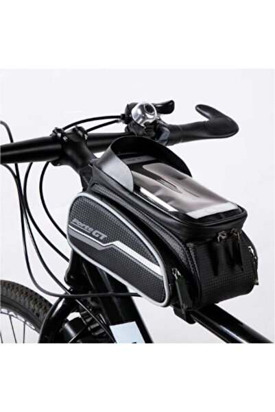 Baygın Bisiklet ForteGt 816 Heybe Bisiklet Çantası Kadro Üstü Telefon Gözlü Çanta