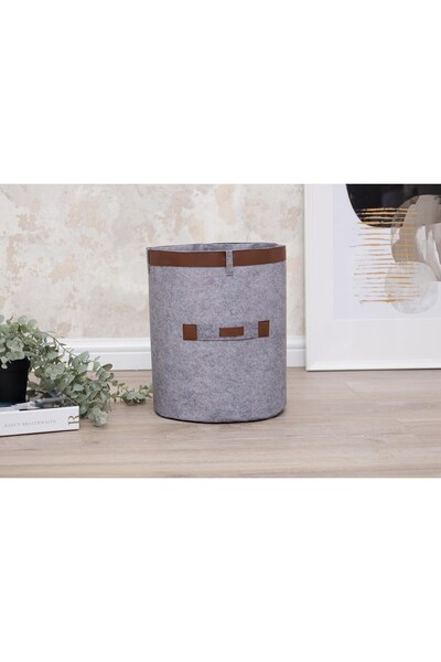 Buti Deri Şeritli Yuvarlak Pratik Çok Amaçlı Pencereli Çanta Hurç Düzenleyici...